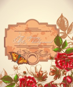Spring 2013 Floral Background Vector 05