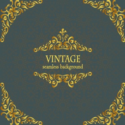 Vintage Flourish Border Vector