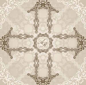 Wedding Invitation Patterns Vector 02