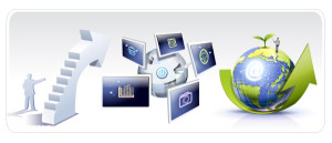 HI-Tech & Business Concept Vector Material 08