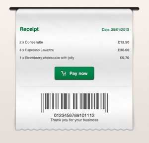 Shopping Receipt PSD