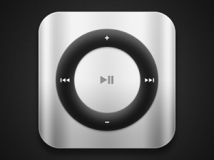 iPod Shuffle Icon PSD