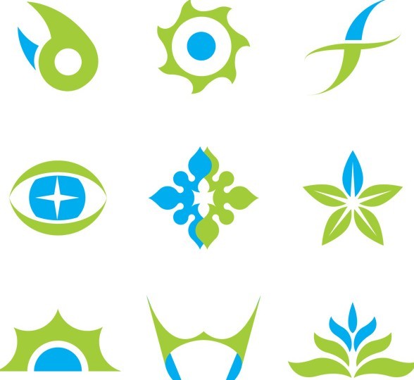 Set of Colorful Logos Design Vector