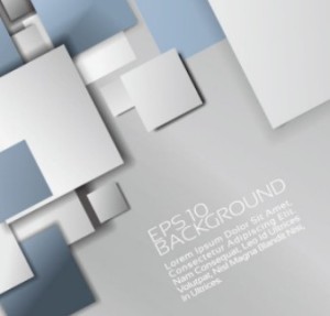 Colored Shapes Vector Background Design Template 03