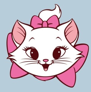 Cute Cartoon Kitty Vector Illustration