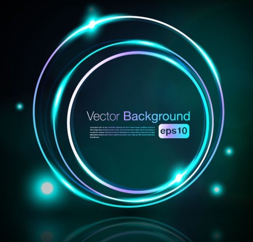 HI-Tech Futuristic Abstract Background Vector 02