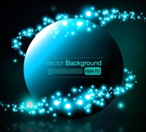 HI-Tech Futuristic Abstract Background Vector 03