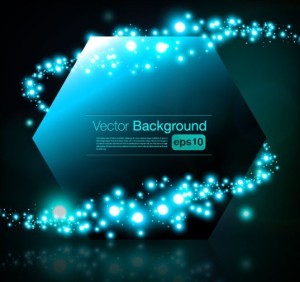 HI-Tech Futuristic Abstract Background Vector 05