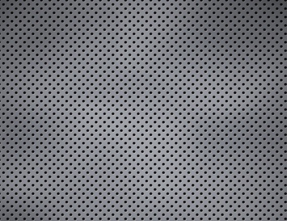 Vector Metal Background Texture With Round Holes 01