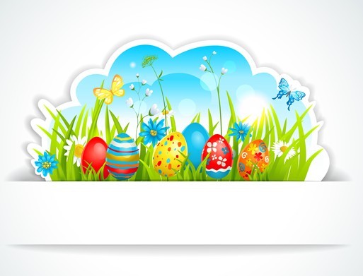 Happy Easter Design Elements Vector 04