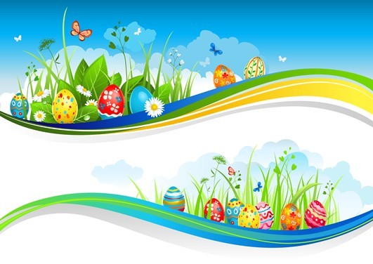 Happy Easter Design Elements Vector 05