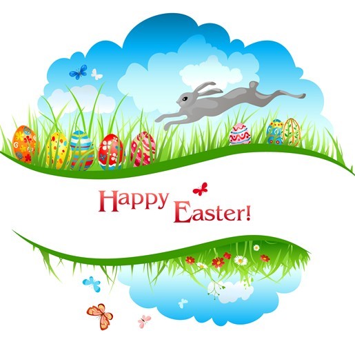 Happy Easter Design Elements Vector 06