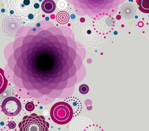Vintage Colored Vector Background