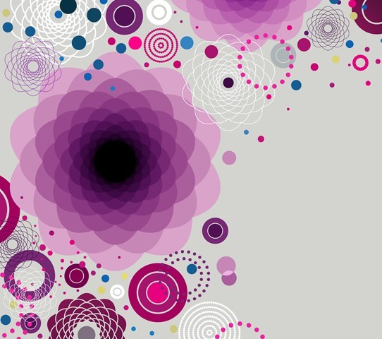 Vintage Colored Vector Background