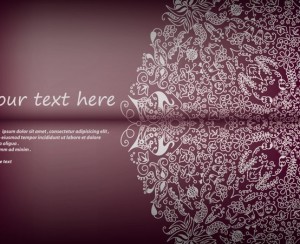 High Quality Vintage Floral Pattern Vector 03