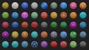 Silky Smooth Social Icon Pack (PSD)