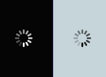 Vector iOS Spinners