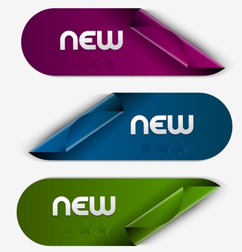 Colored Vector NEW Lables 02