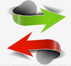 Vector 3D Colored Arrows