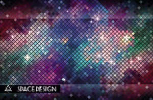 Bright Mosaic Vector Background 05