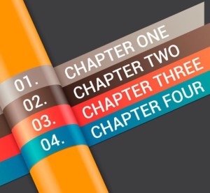Colored Numeric Labels For Infographic 27