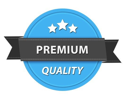 Premium Quality Badge Template PSD