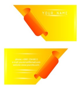Dark Abstract Technology Business Cards Design Vector 05