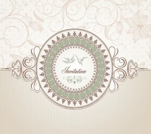 Elegant Vintage Floral Frames Vector 01