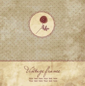 Elegant Vintage Floral Frames Vector 03