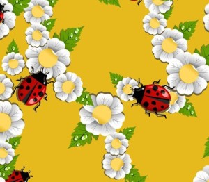 Happy Spring Green Leaves and Flowers Vector 02