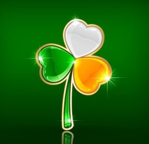 St.Patrick's Day Shamrock Template Vector 02