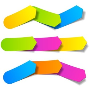 Vector Origami Infographic Option Labels 05
