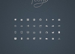 Mini Web Icon Set (AI + EPS + PSD + PNG) 03