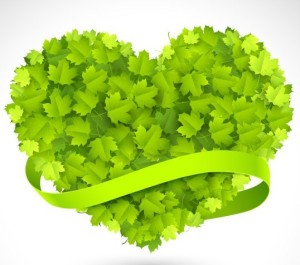 Clean Green Leaves Vector 03