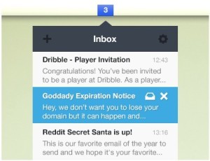 Simple OS X Mail App Interface PSD