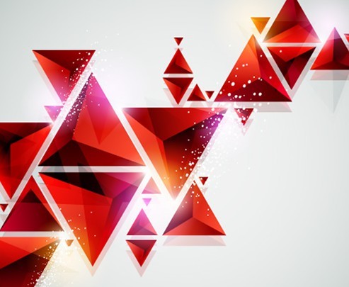 Sleek Abstract Geometry Background Vector 03