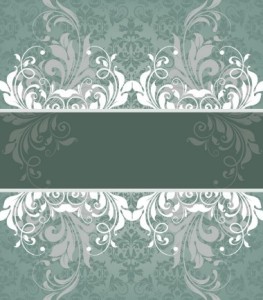 Vector Vintage Floral Background 01