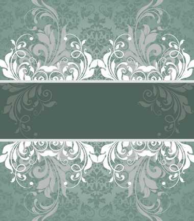 Vector Vintage Floral Background 01