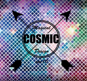 Colorful Shining Mosaic Vector Background 07