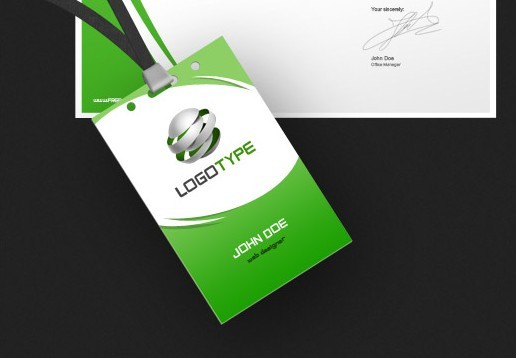 Creative Green Concept Complete Corporate Identity PSD