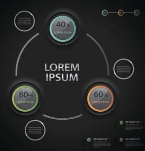 Fashion Vector Origami Option Labels For Infographic 01