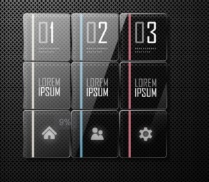 Fashion Vector Origami Option Labels For Infographic 07