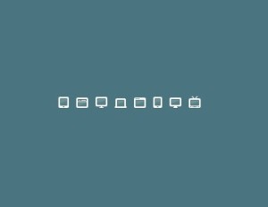Reflective 16px Device Icon Set