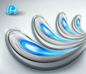 Awesome Creative Abstract Effect Design Vector 02