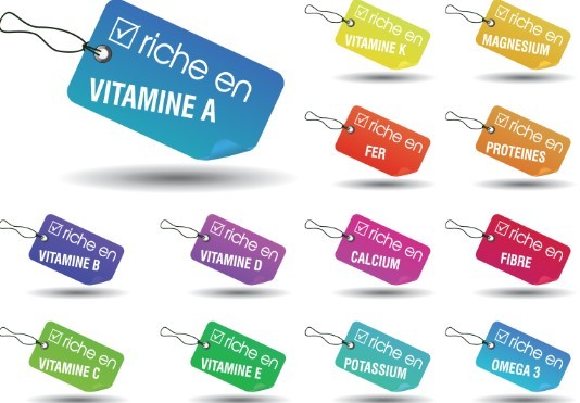 Colored Origami Hang Tag Templates Vector