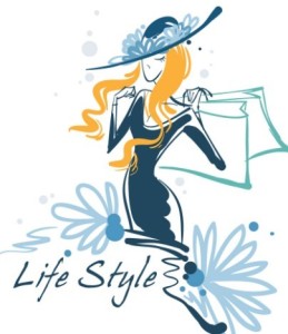 Fashion Hand Drawn Vector Spring Girl 02