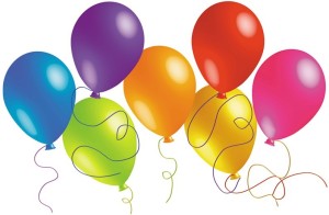 Colorful Holiday Balloons 01