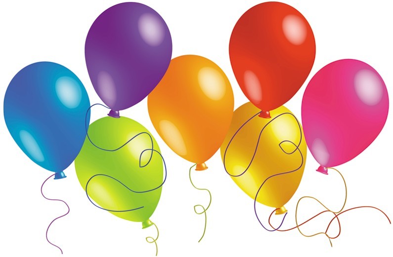 Colorful Holiday Balloons 01