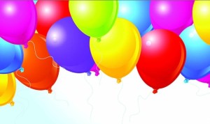 Colorful Holiday Balloons 04