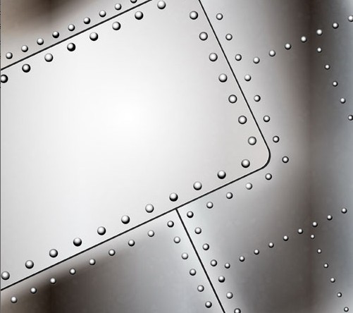 Vector Metal and Rivets Background 03